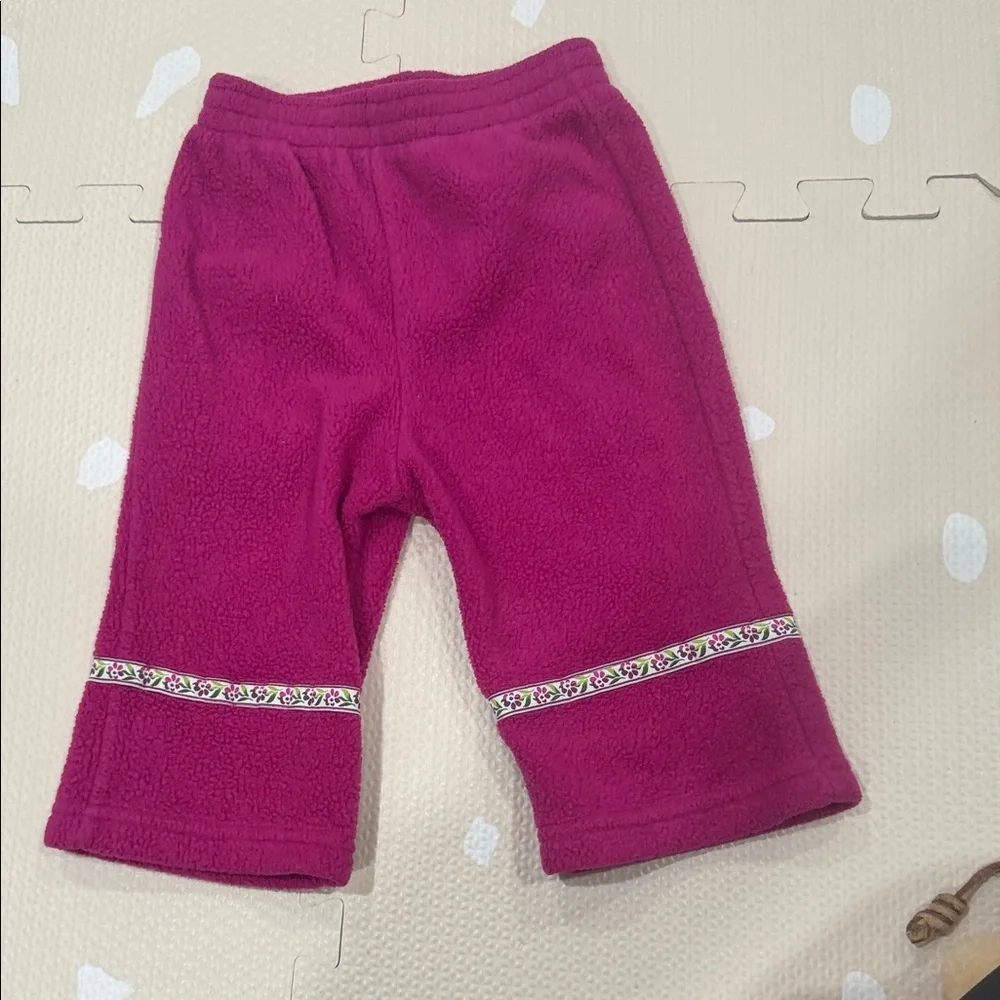 Vintage Carter's Two-Tone Pink Fleece Set